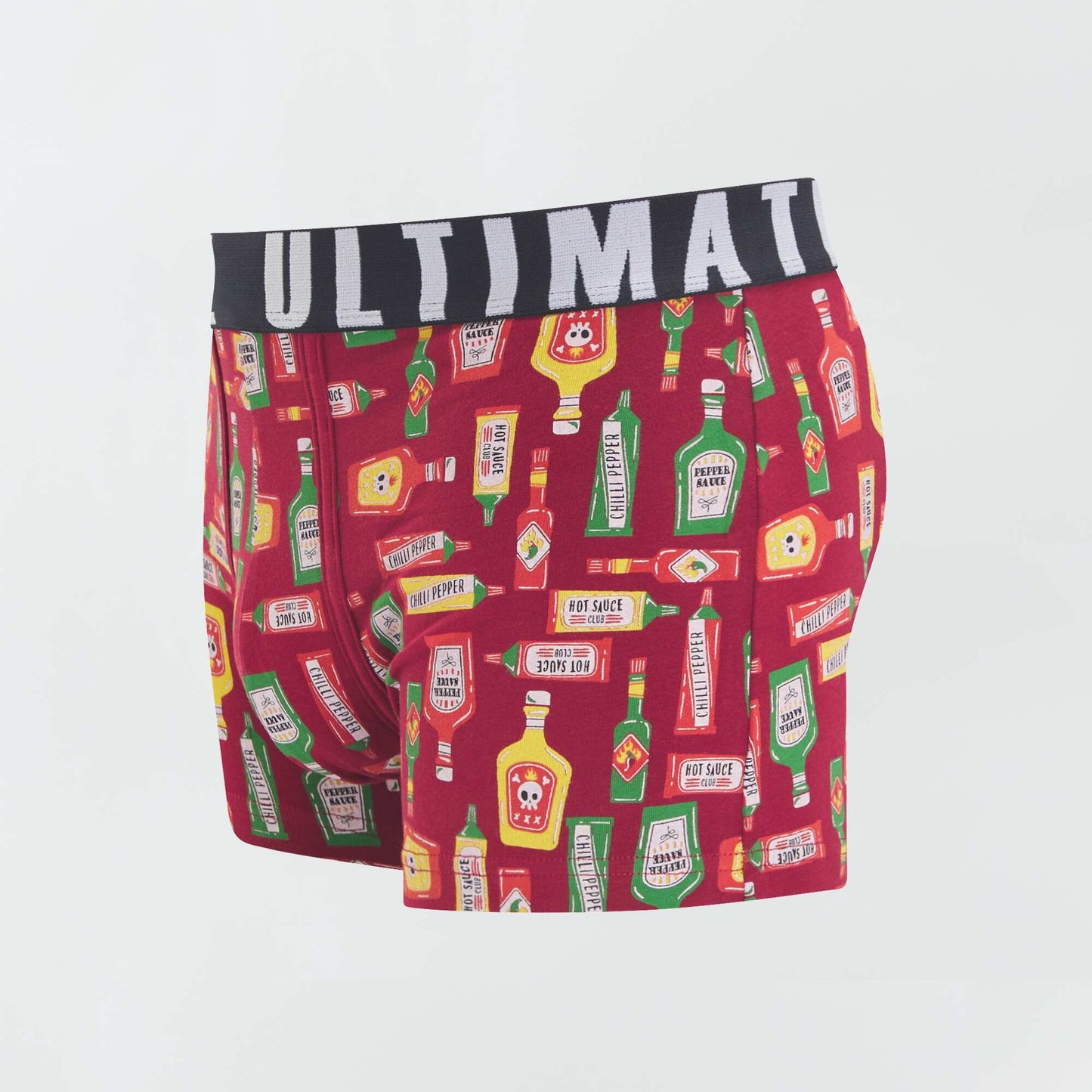 Pack of 3 patterned boxer shorts PEPPERS