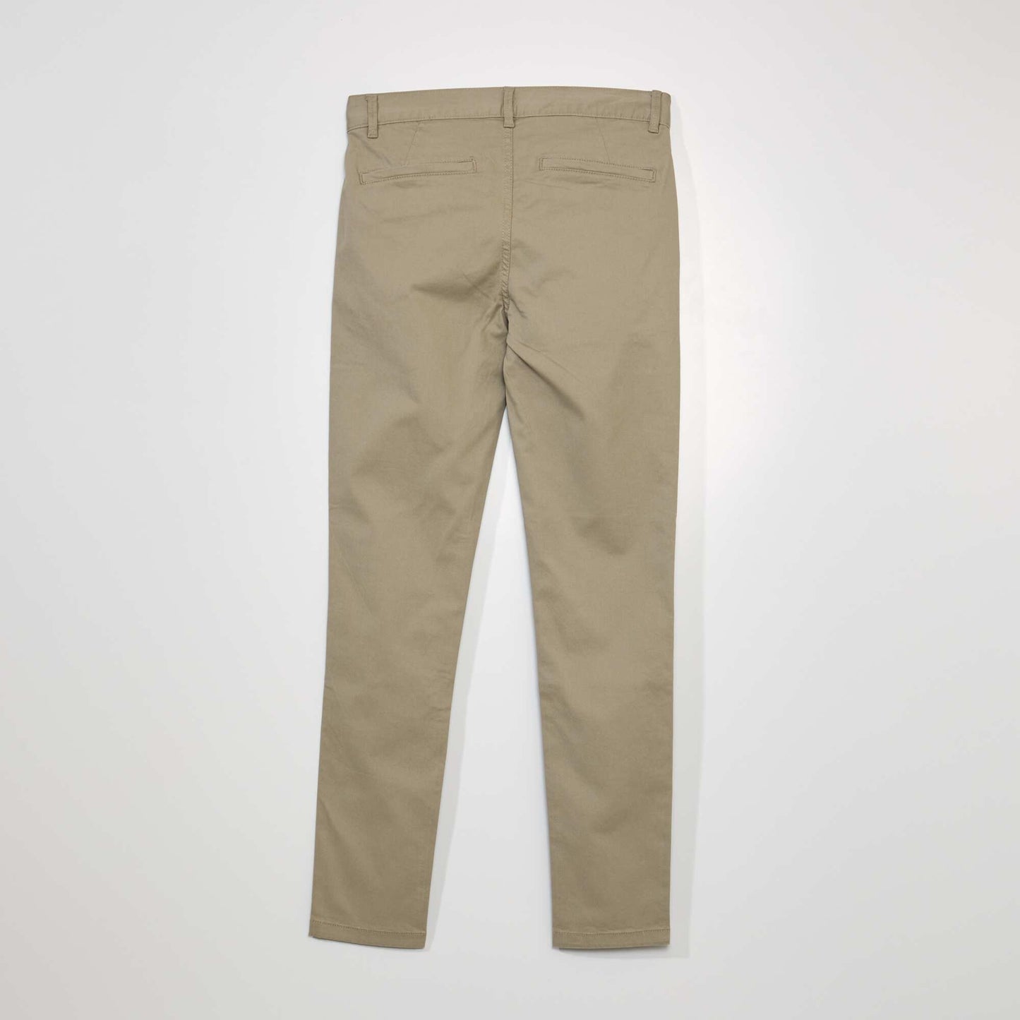 Stretch skinny chinos - L32 BEIGE