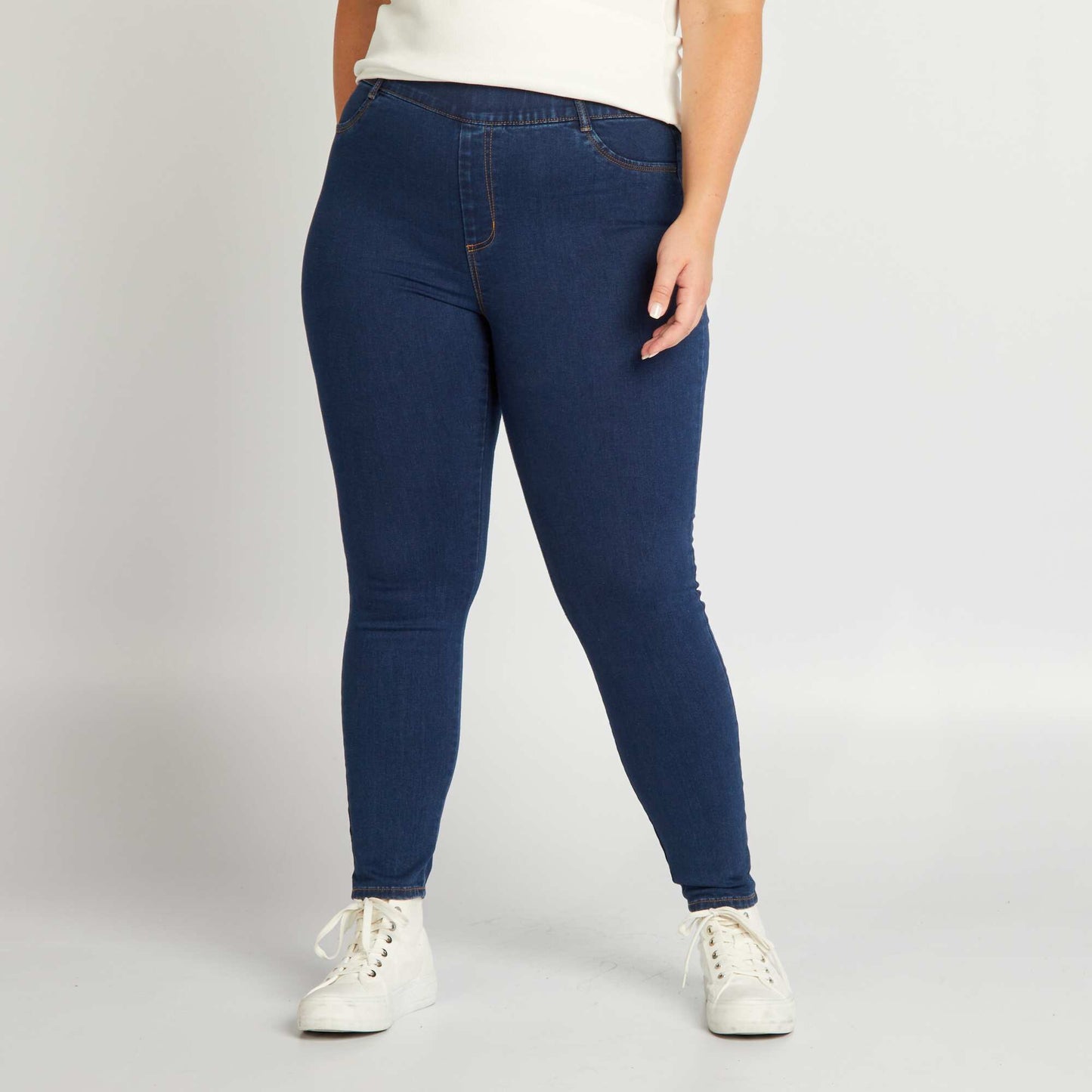 Slim cut jeggings BLUE