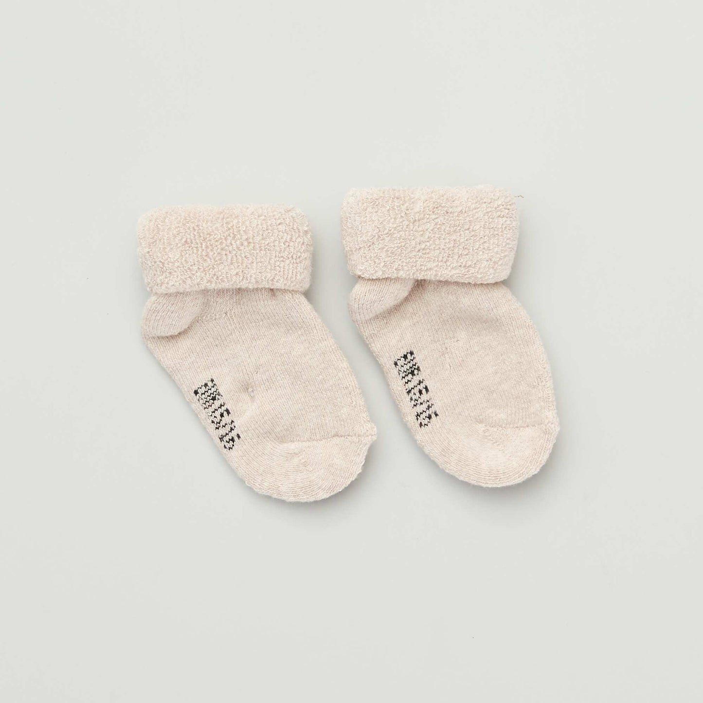 مجموعة من 3 أزواج من جوارب الأطفال - BEIGE_SET