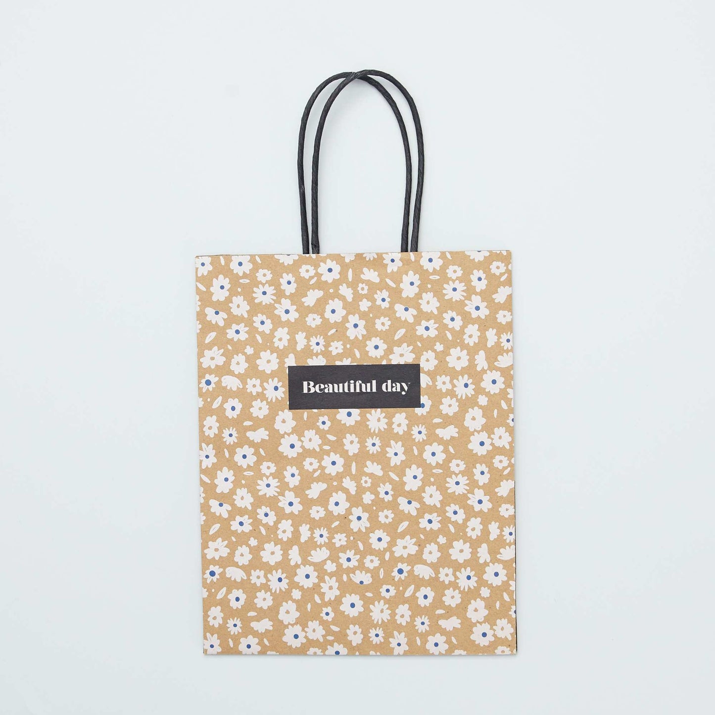 Gift pouch flower print