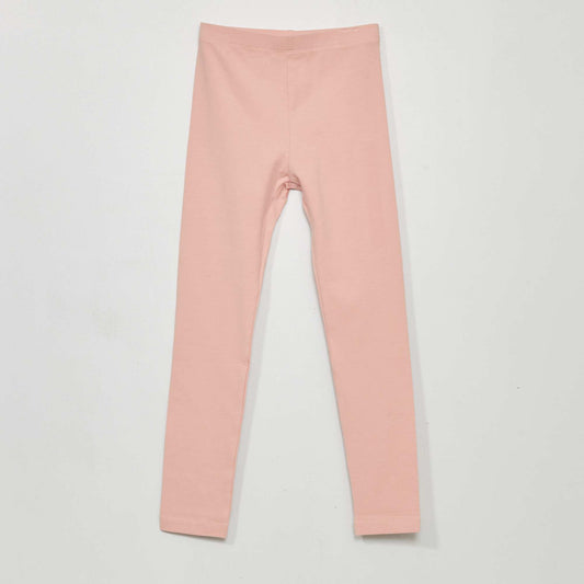 Long stretch leggings pink