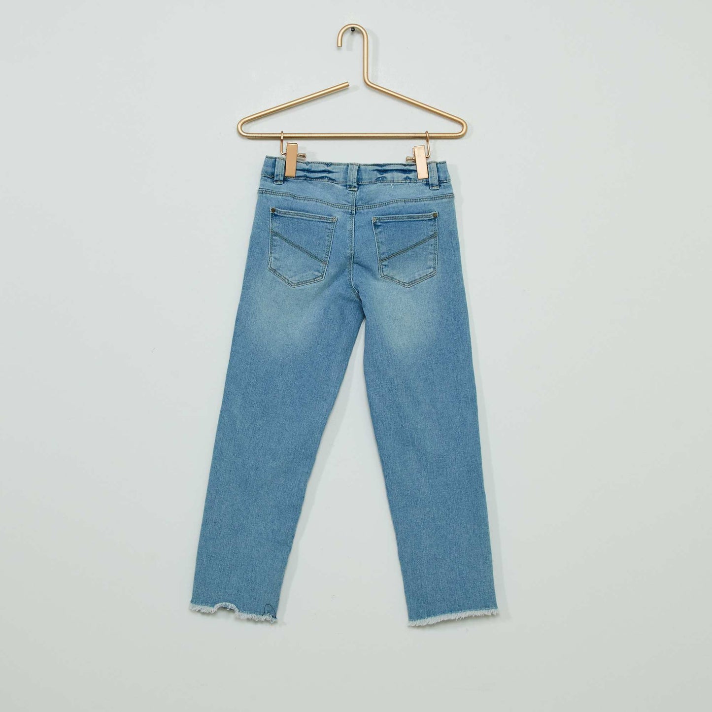 'Stars' stretch cotton jeans BLUE