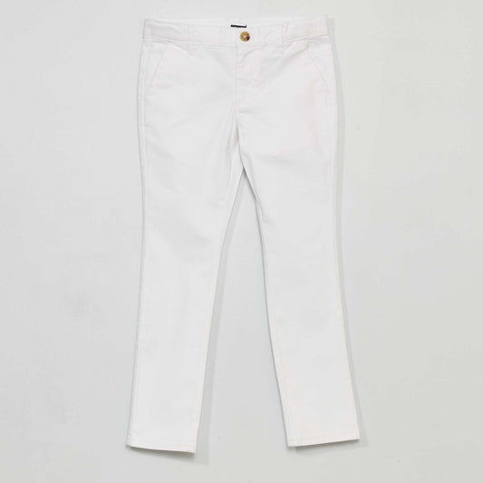 Chinos White