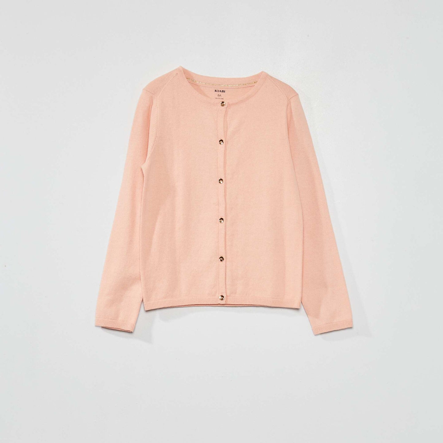 Fine knit cardigan PINK