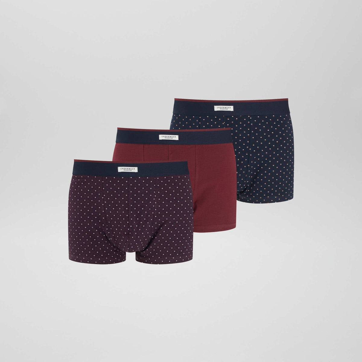 3-Pack of Boxers RED