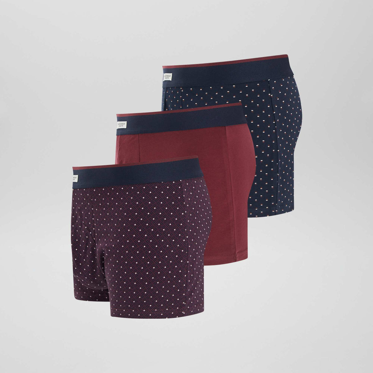 3-Pack of Boxers RED