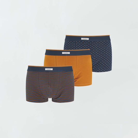 Pack of 3 pairs of cotton boxer shorts MARICURY