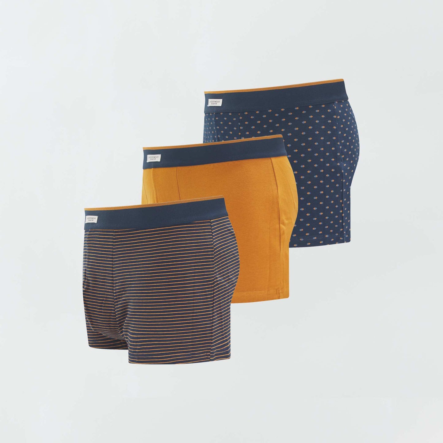 Pack of 3 pairs of cotton boxer shorts MARICURY