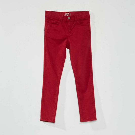 Skinny trousers RHUBARB