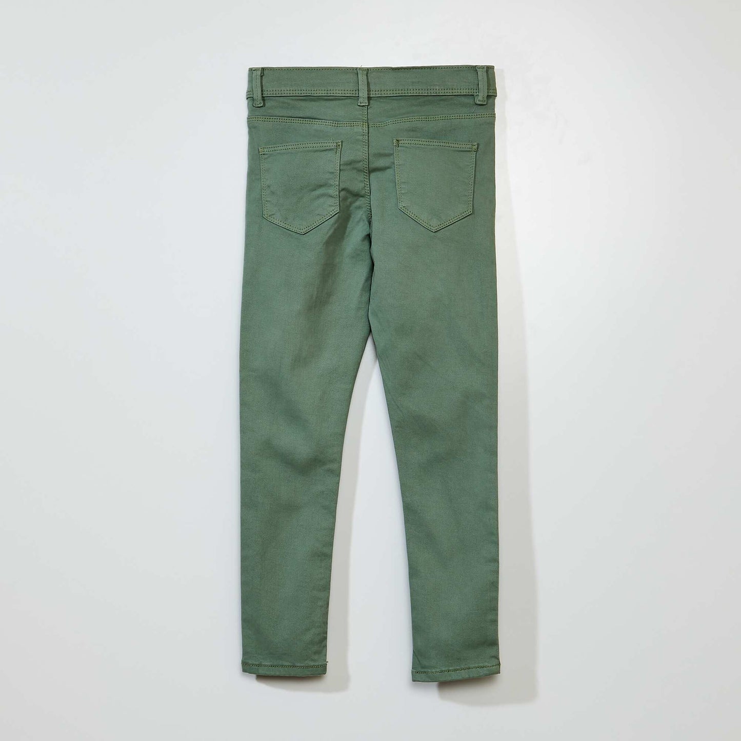 Skinny trousers BAY GREEN