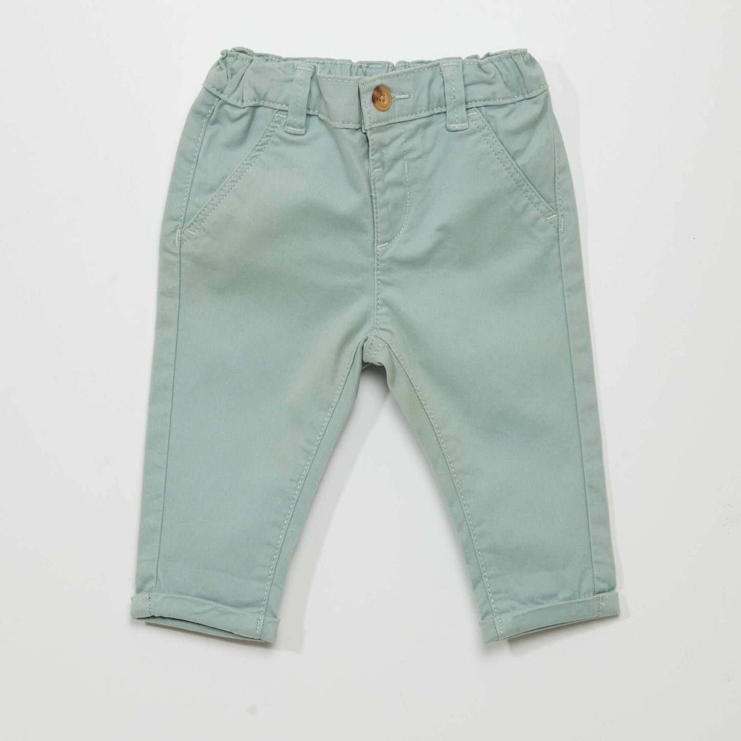 Plain chinos GREEN