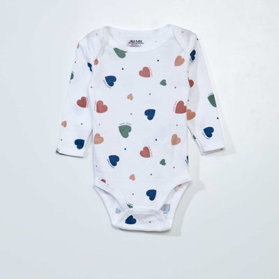 Pack of 3 long-sleeved bodies GIRL NEWS