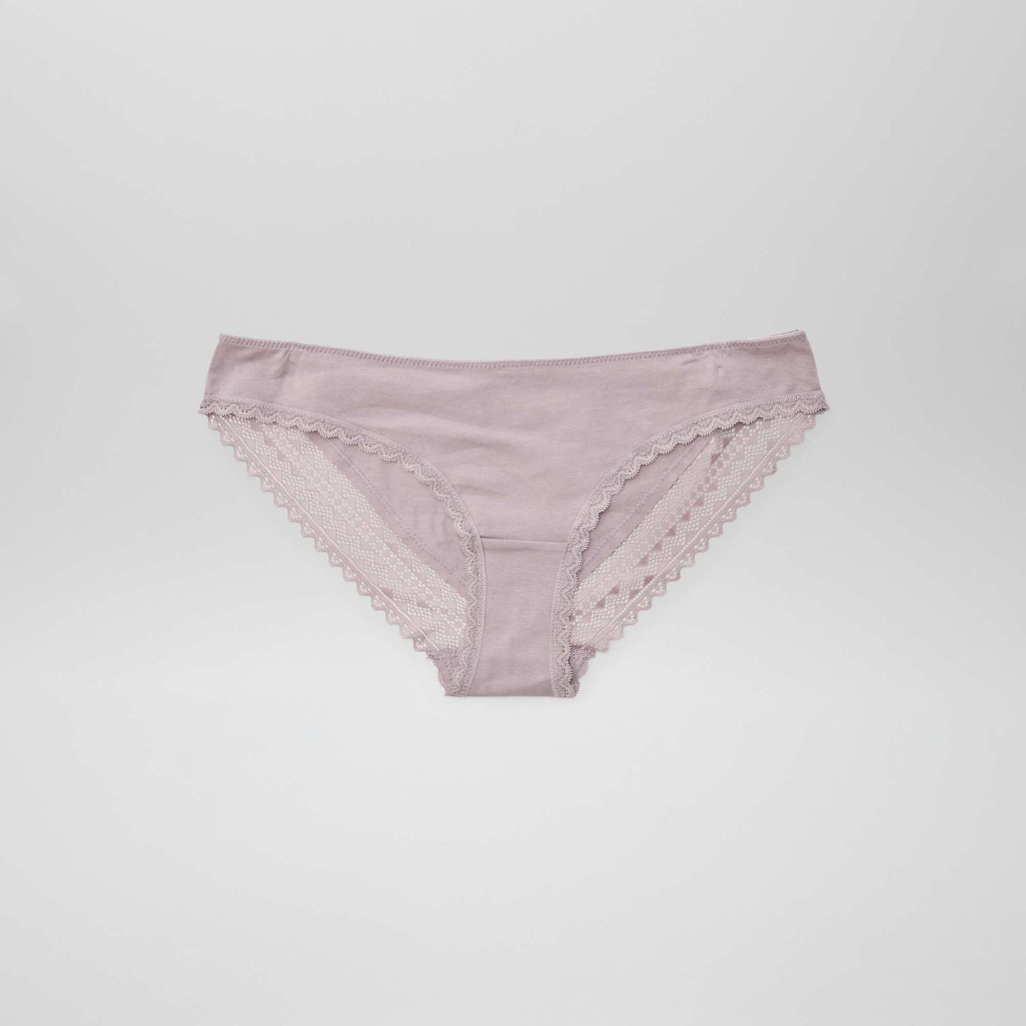 3-Pack Cotton and Lace Panties PINK