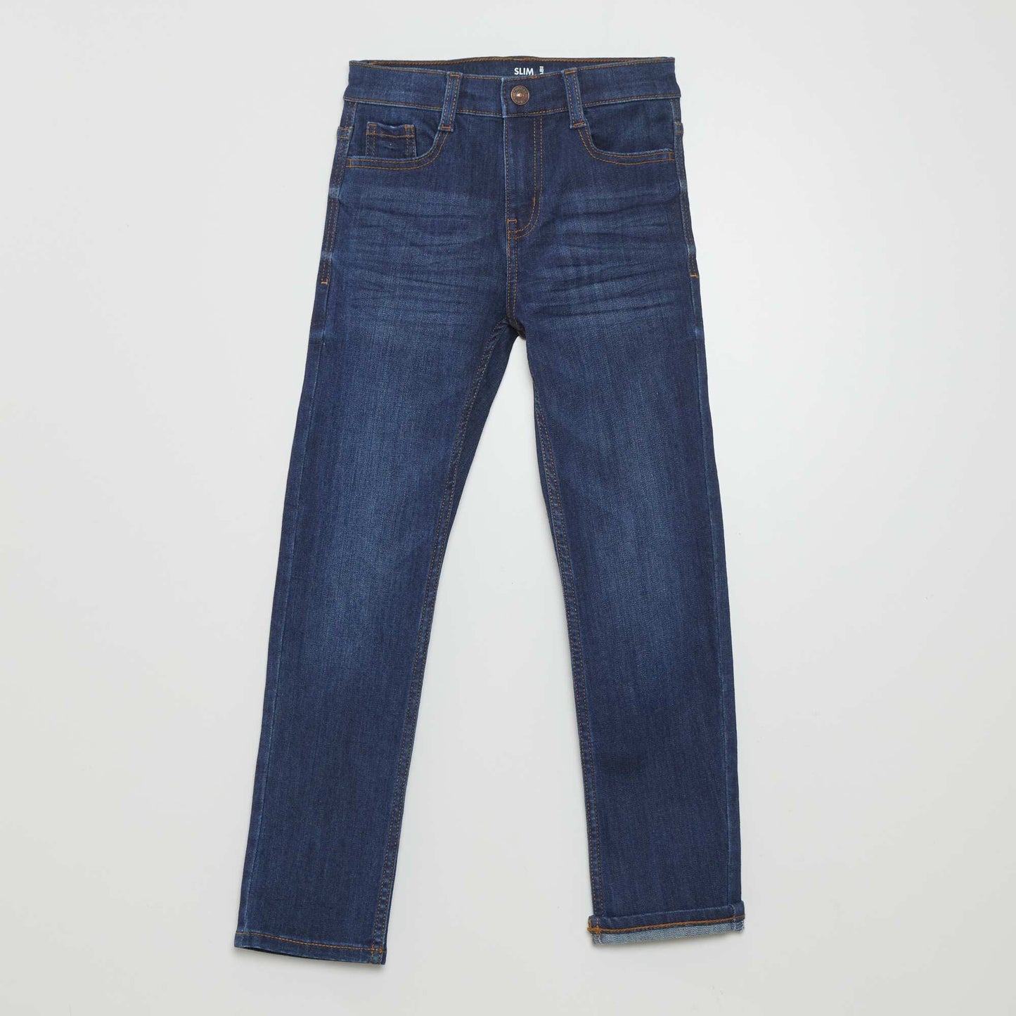 Hardwearing slim-fit jeans BLUE