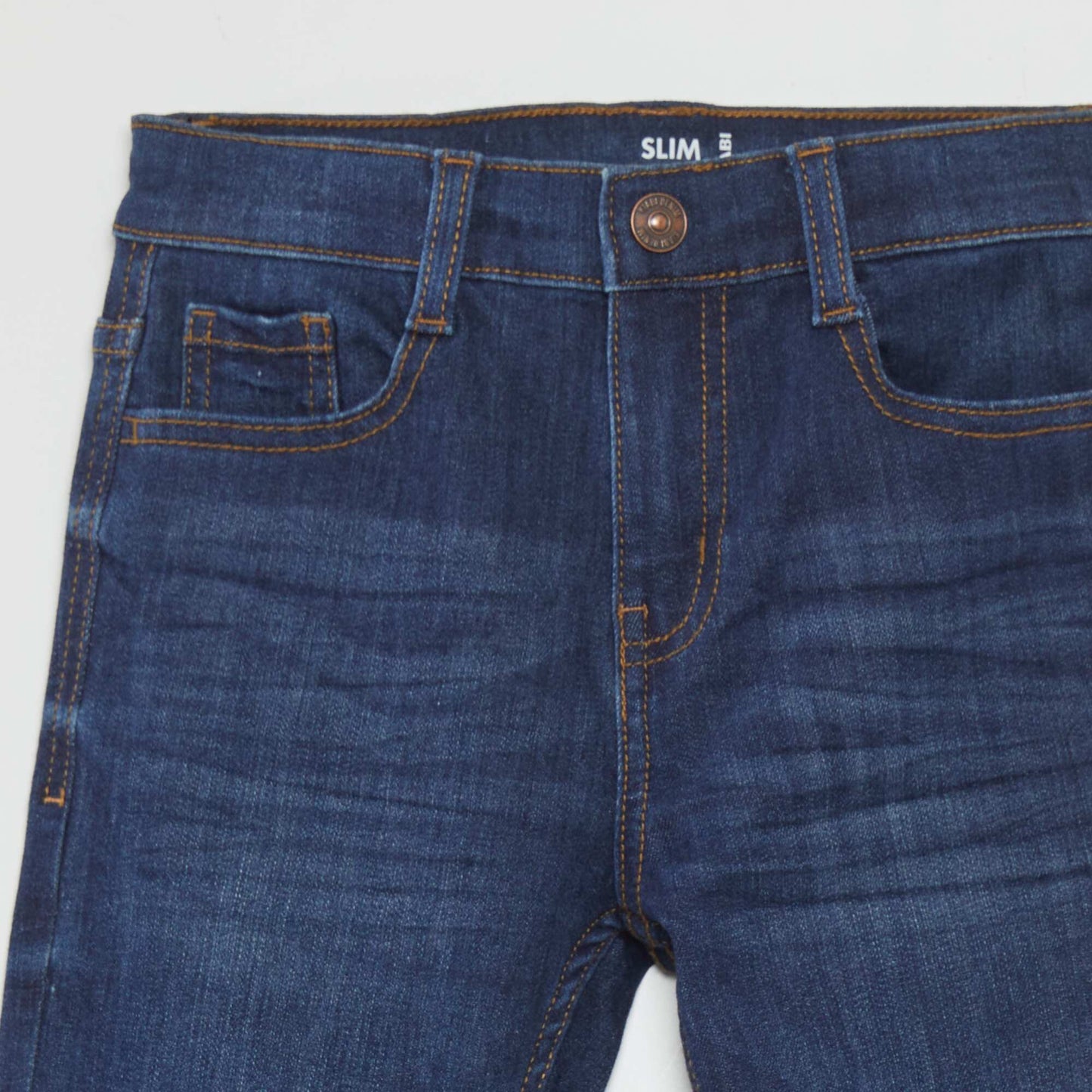 Hardwearing slim-fit jeans BLUE