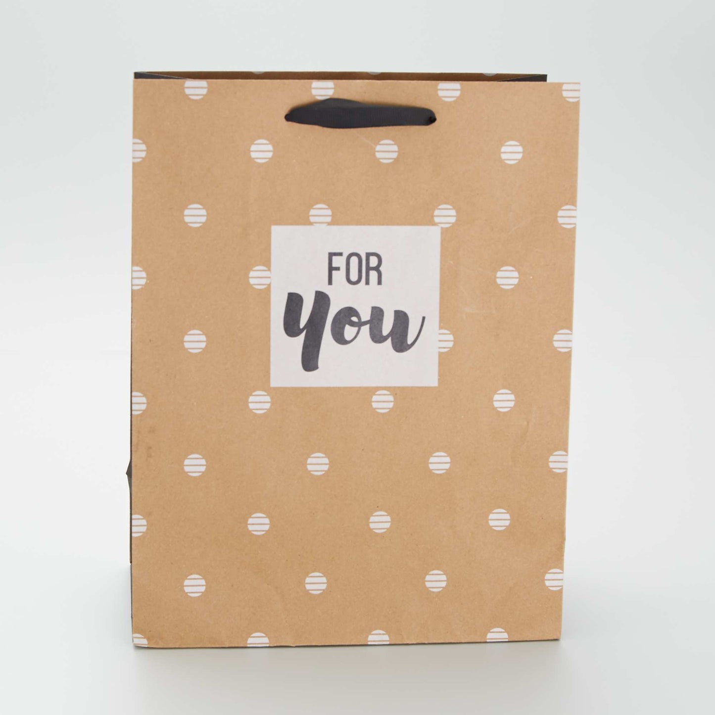 'For You' gift bag BROWN