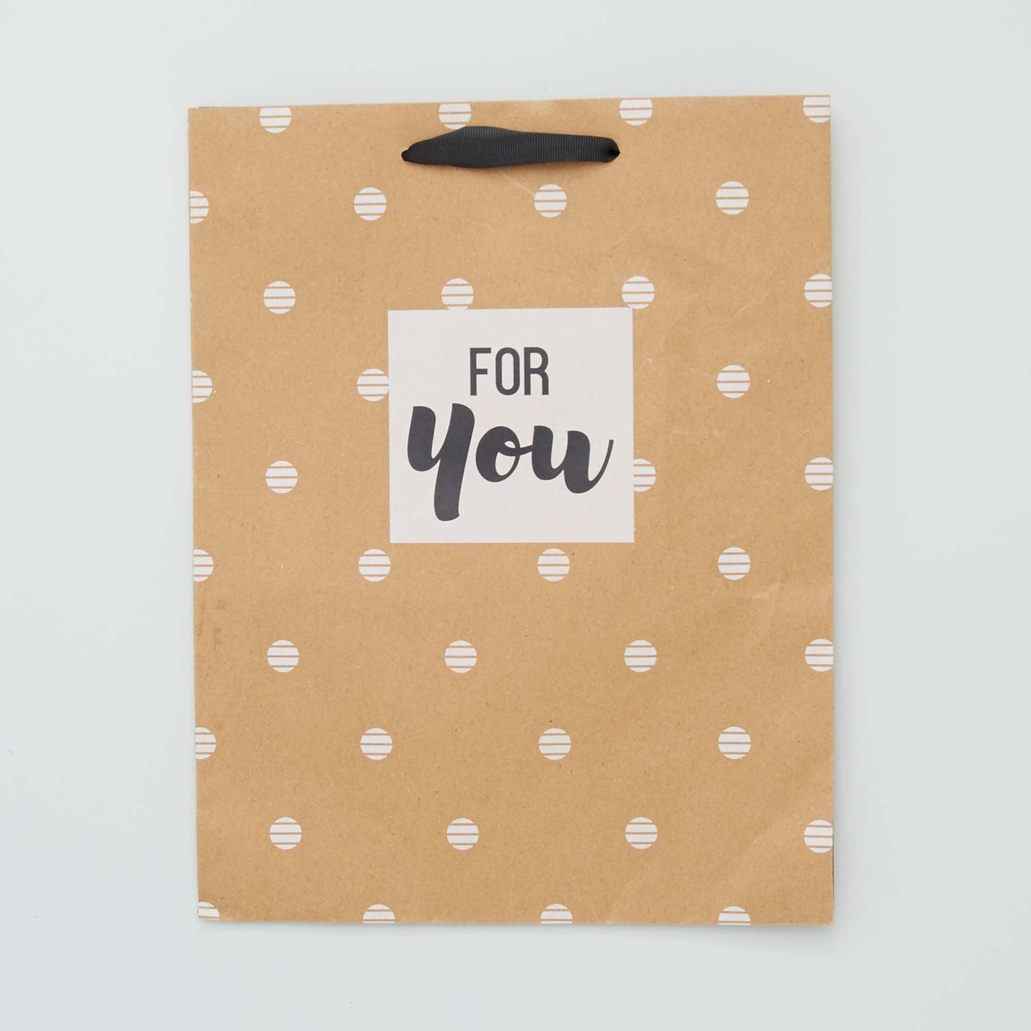 'For You' gift bag BROWN