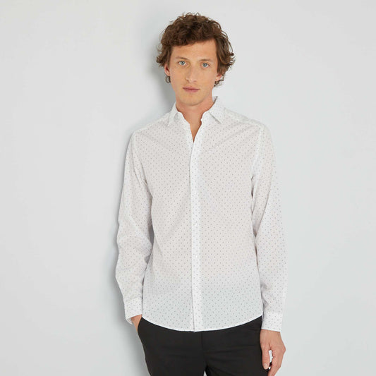 Regular-fit shirt WHITE