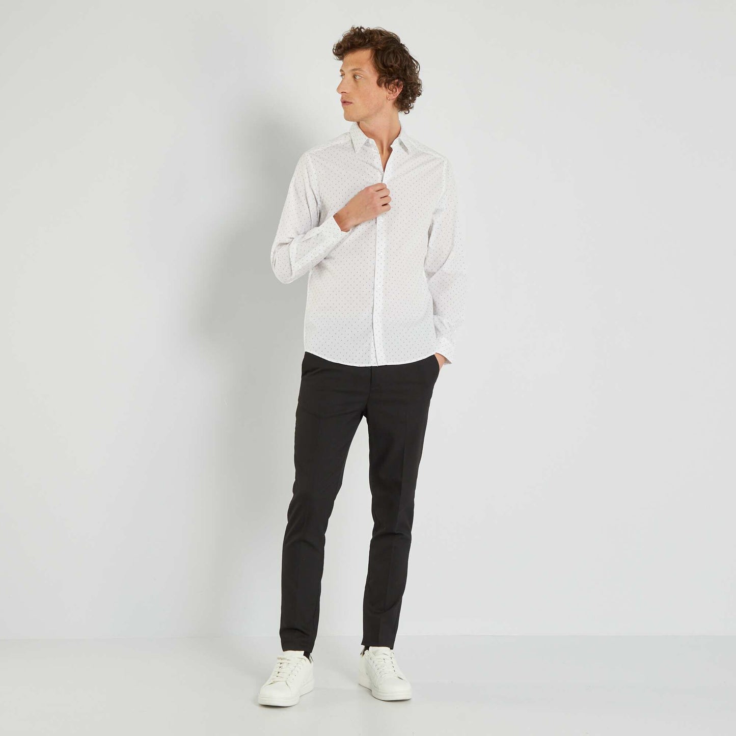 Regular-fit shirt WHITE