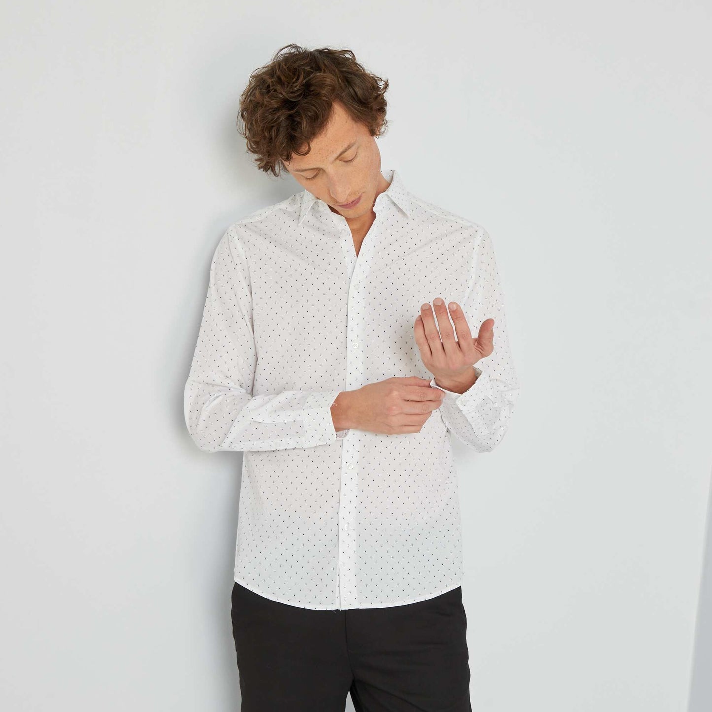 Regular-fit shirt WHITE