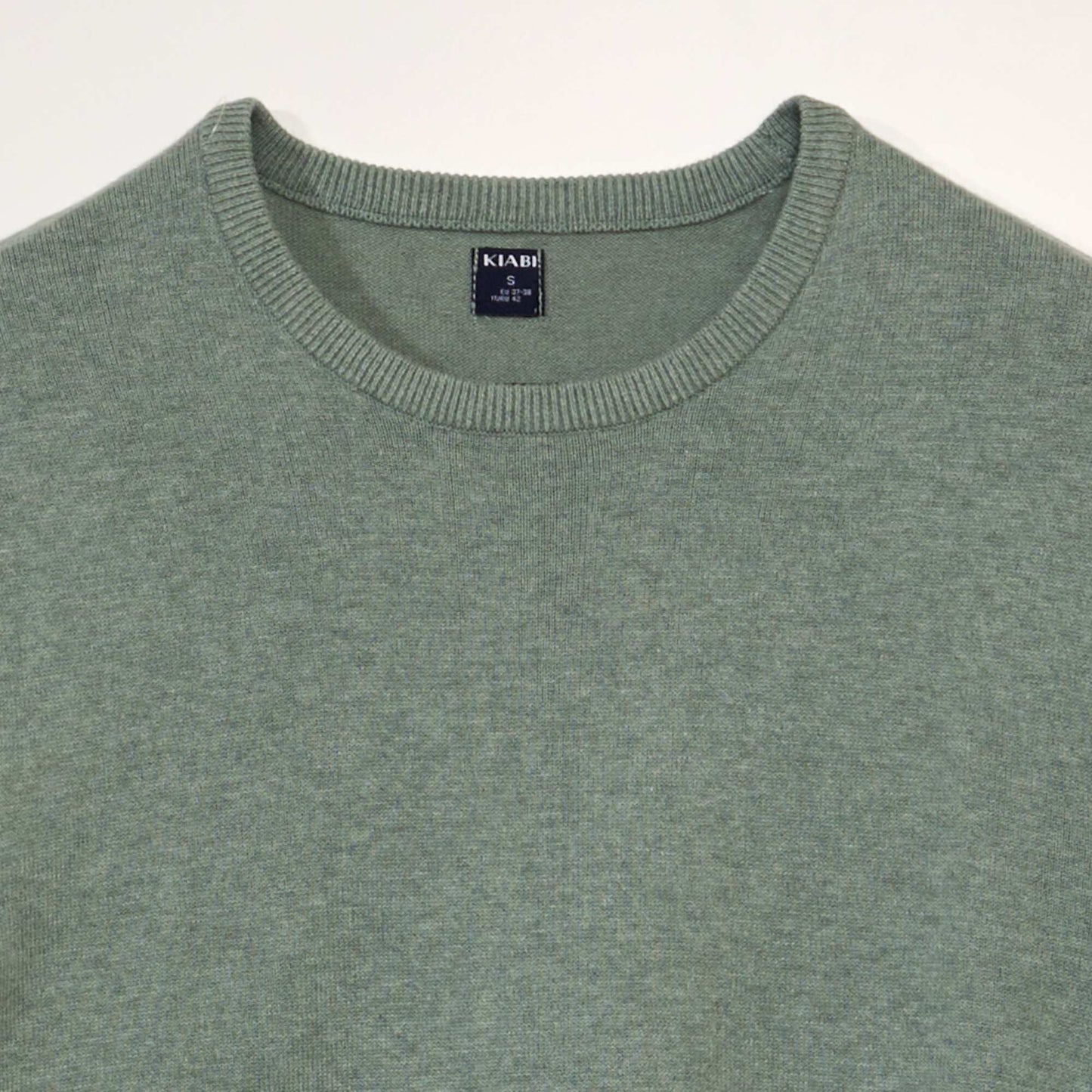 Round neck sweater GREEN