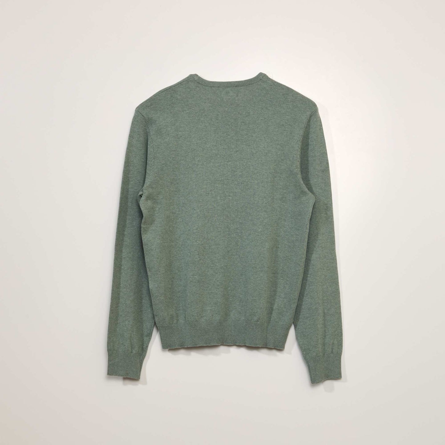 Round neck sweater GREEN