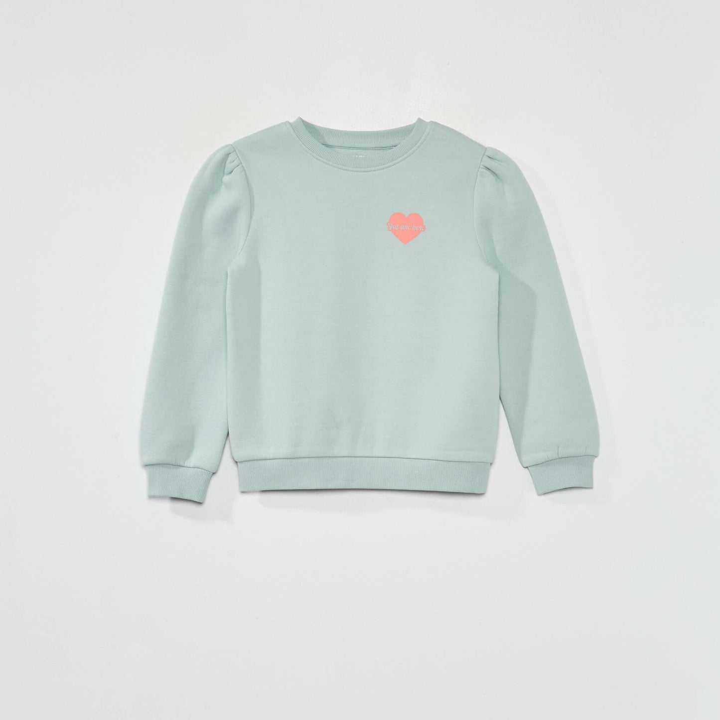 Round neck sweatshirt BLUE