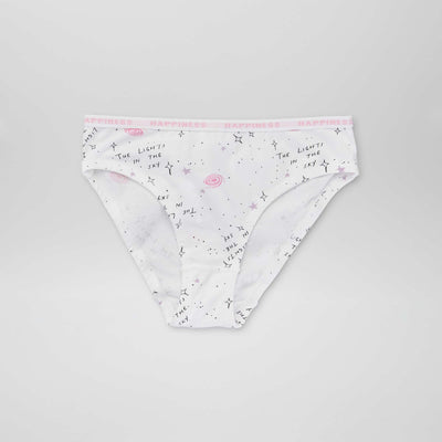 Pack of 4 printed briefs PURPLE