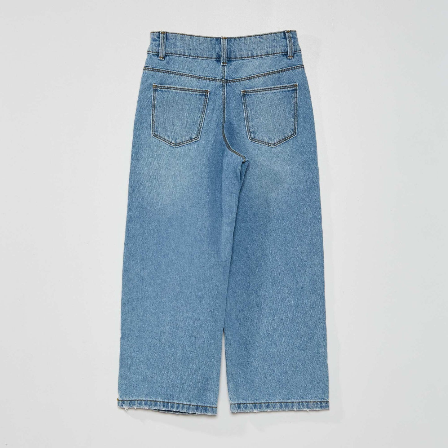 Wide-leg jeans - Eco-design BLUE