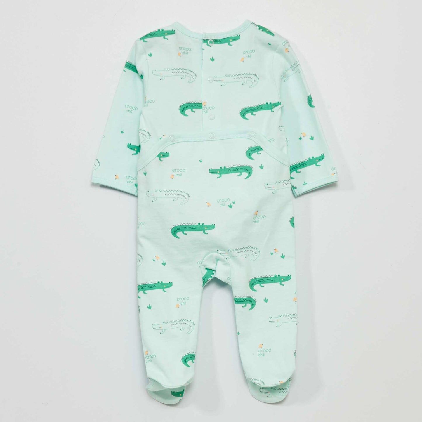 Printed jersey pyjamas BLUE