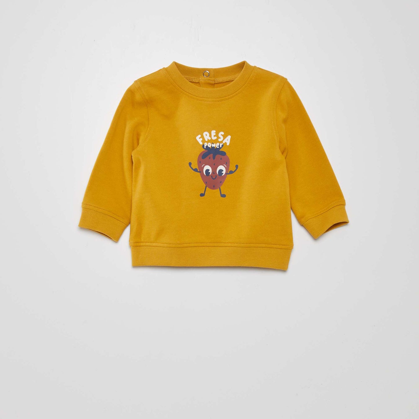 Lightweight sweatshirt YELLOW