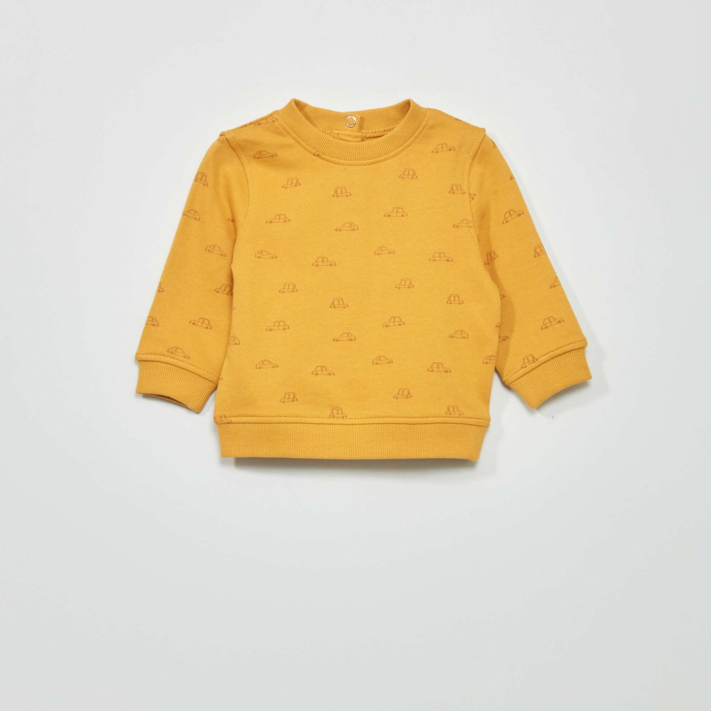 Lightweight sweatshirt YELLOW