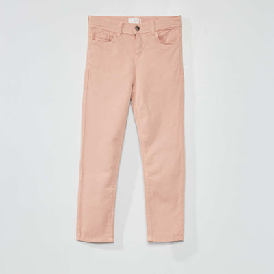 Slim-fit jeans pink
