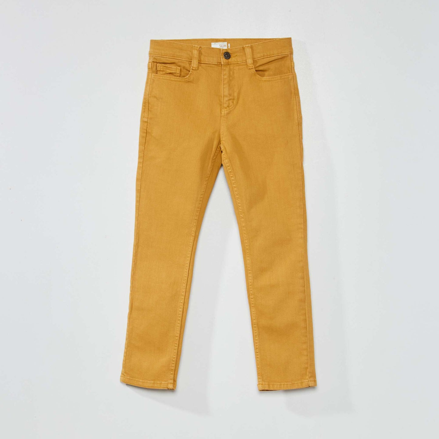 Slim-fit 5-pocket jeans BEIGE