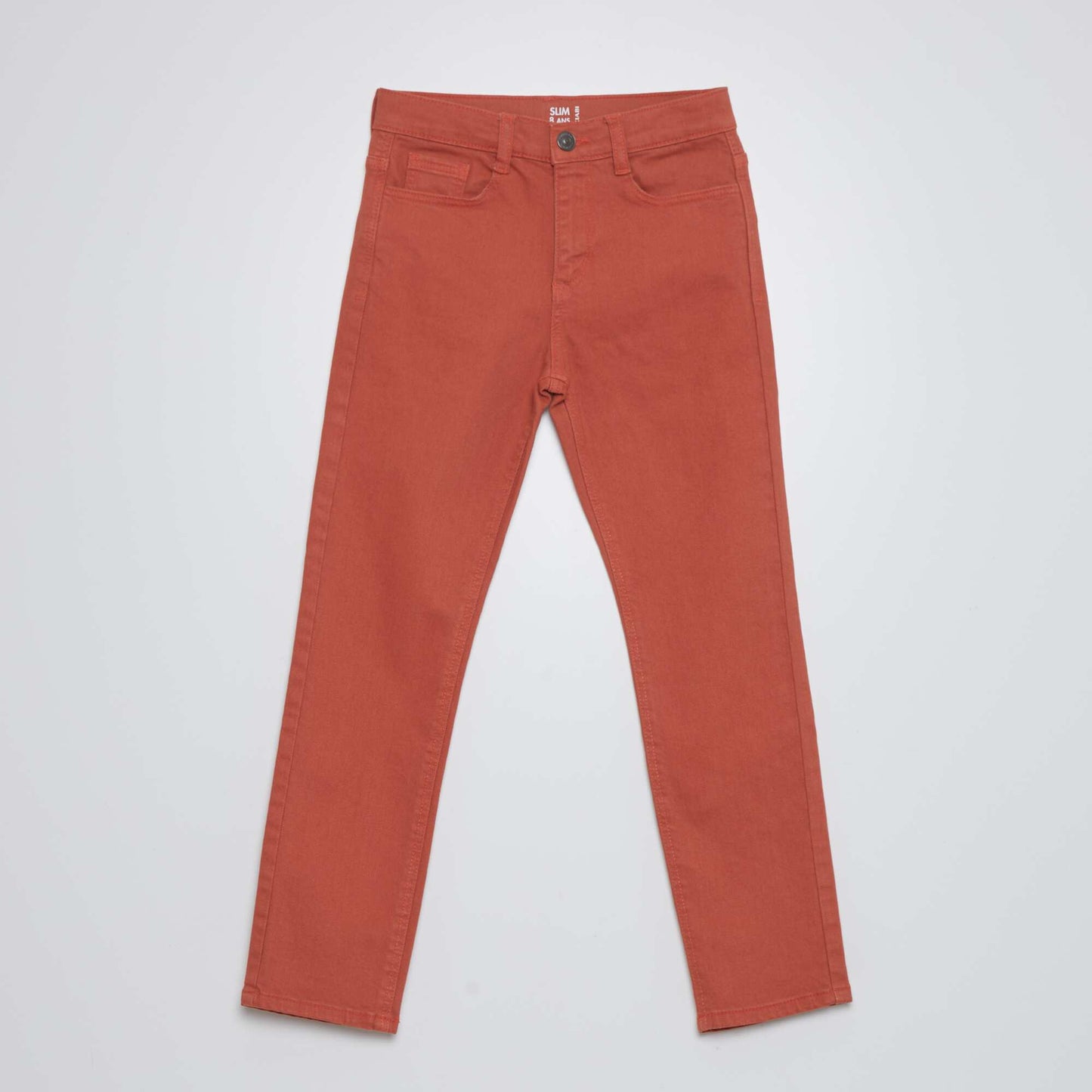 Slim-fit 5-pocket jeans RED