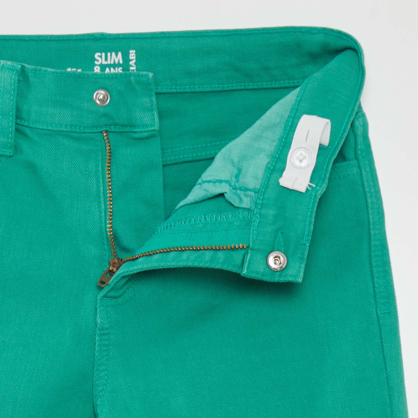 Slim-fit 5-pocket jeans GREEN