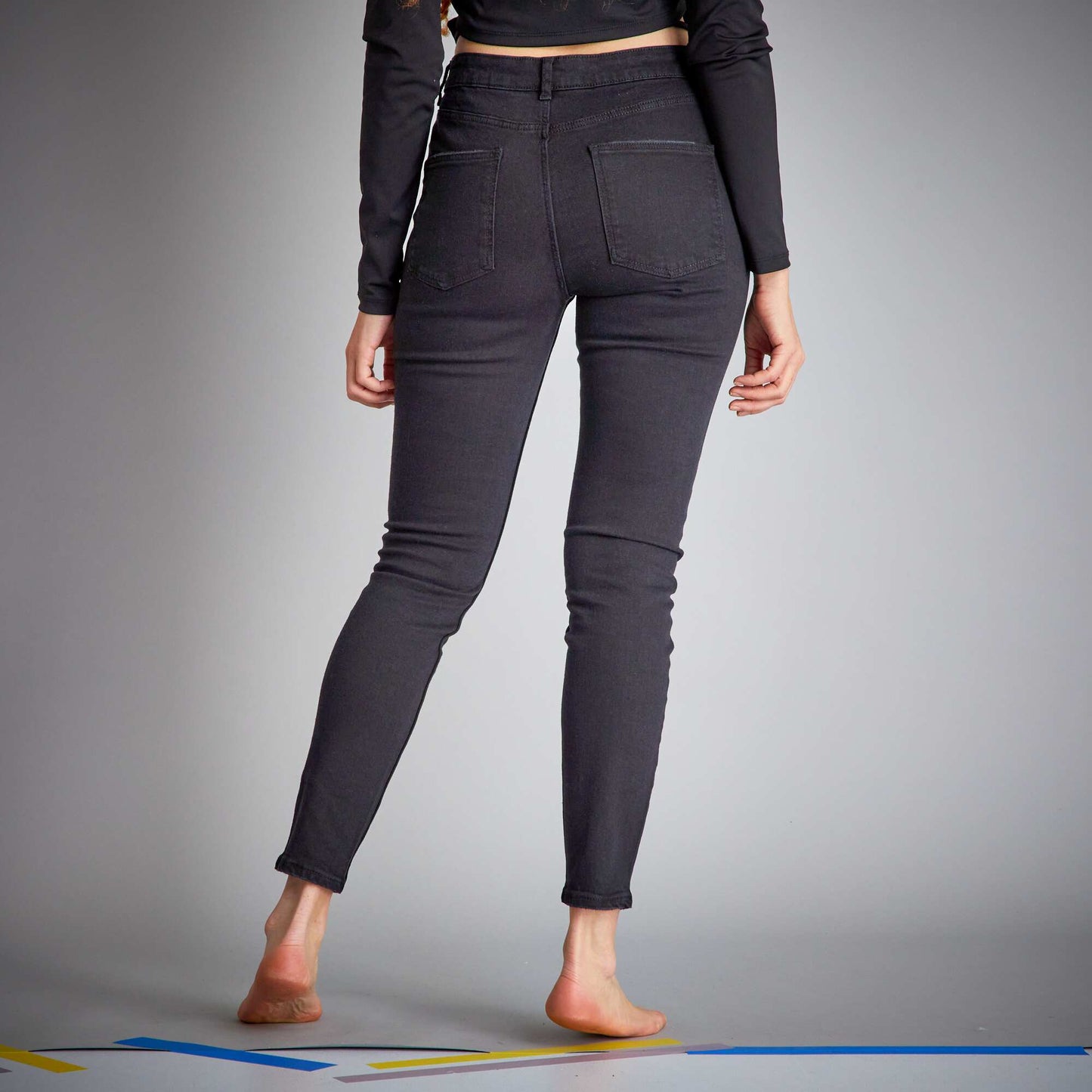 Skinny jeans - 5 pockets black