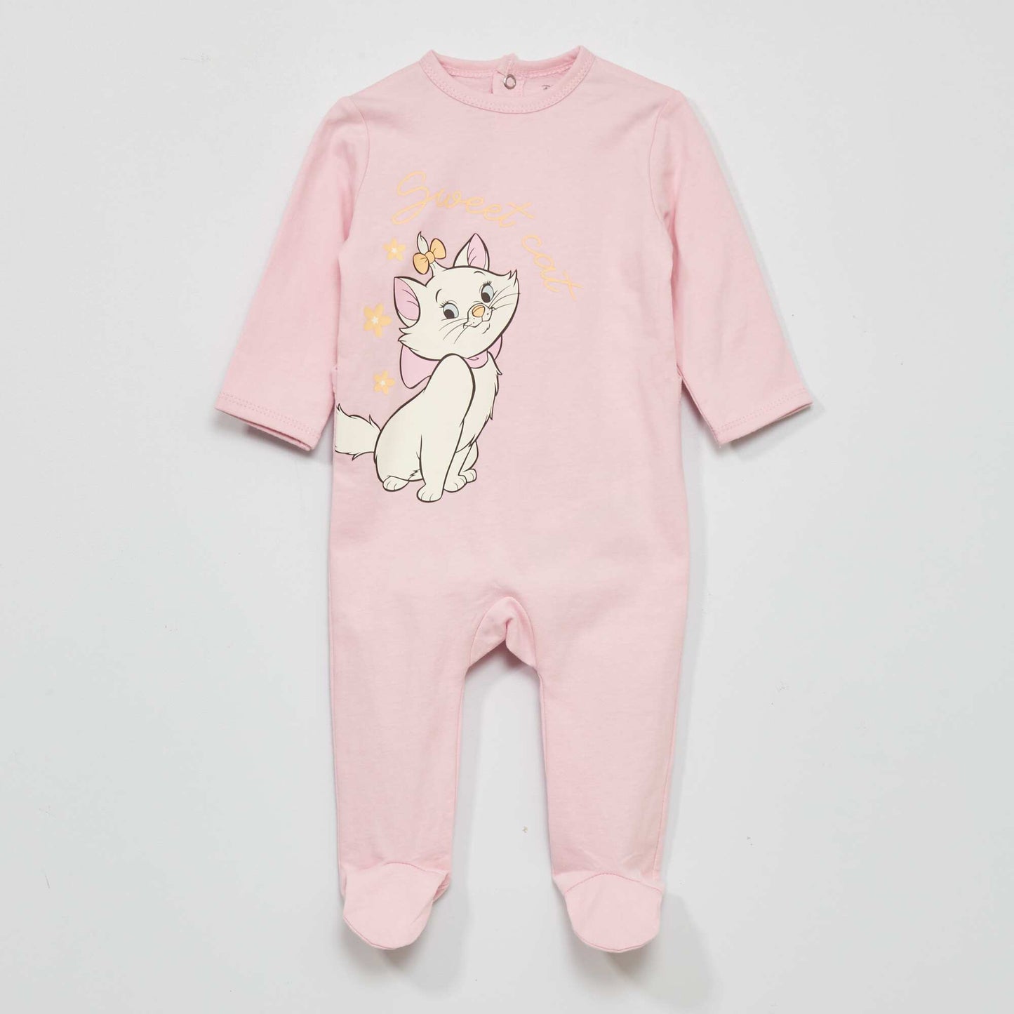 Disney jersey sleepsuit PINK