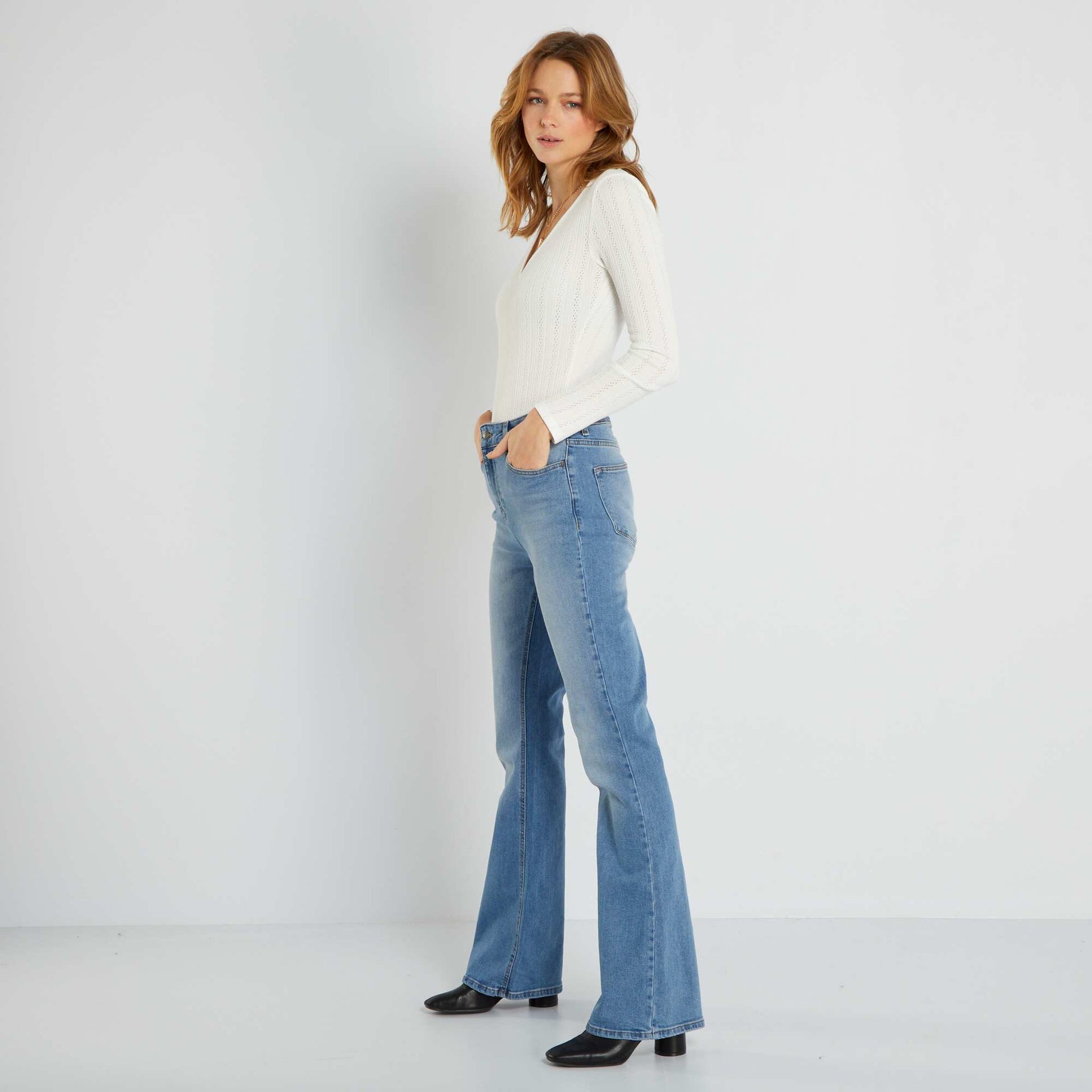 Flared jeans - L30 BLUE