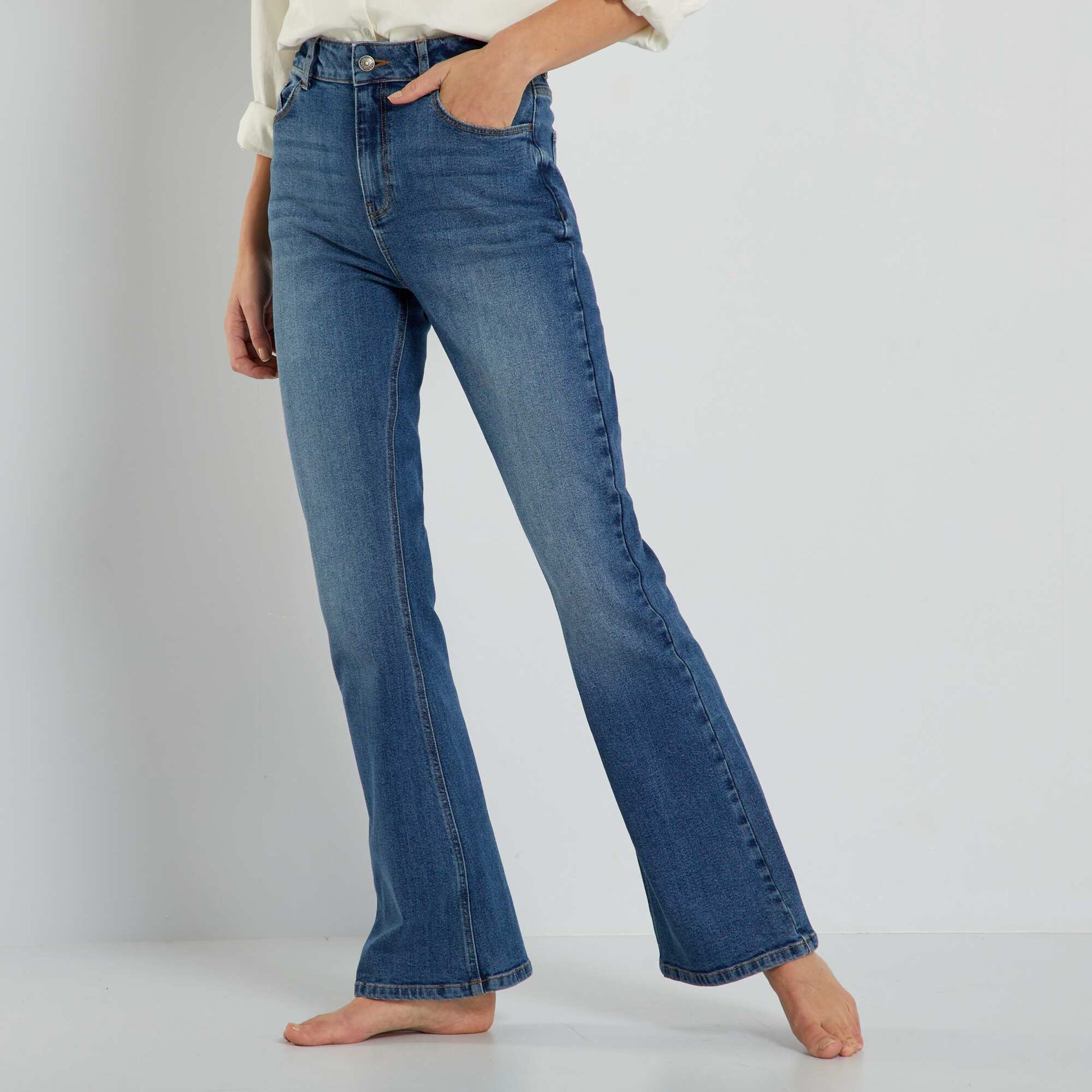 Flared jeans - L30 BLUE