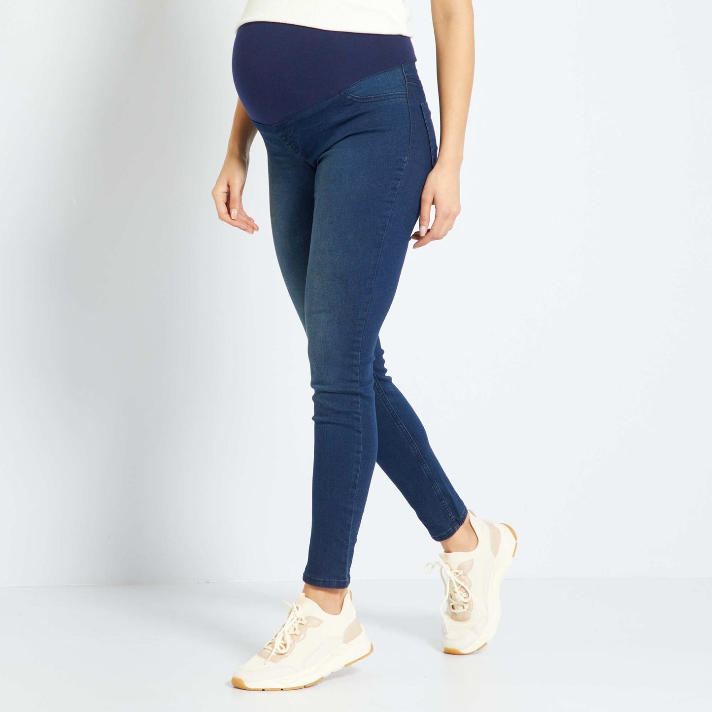 Skinny maternity jeans BLUE