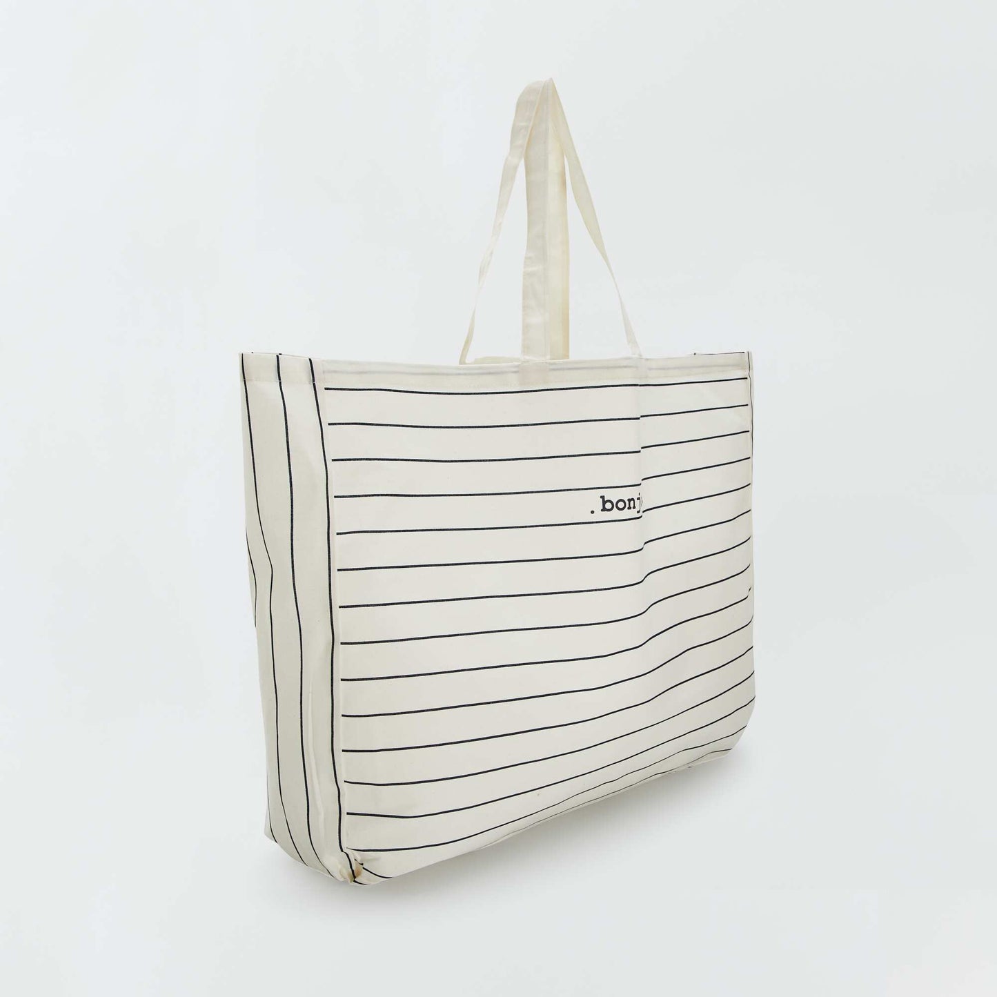 XXL canvas tote bag WHITE