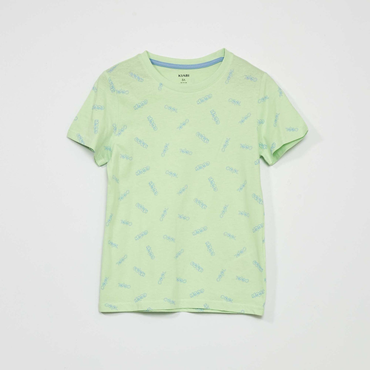 Patterned T-shirt GREEN