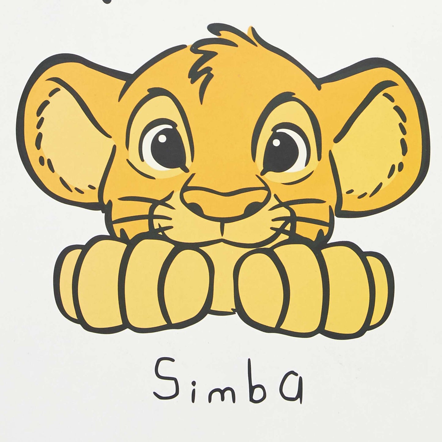 Disney Simba gift bag simba