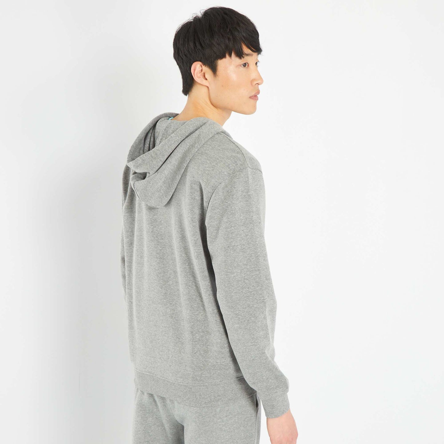 Zip-up hoodie GREY