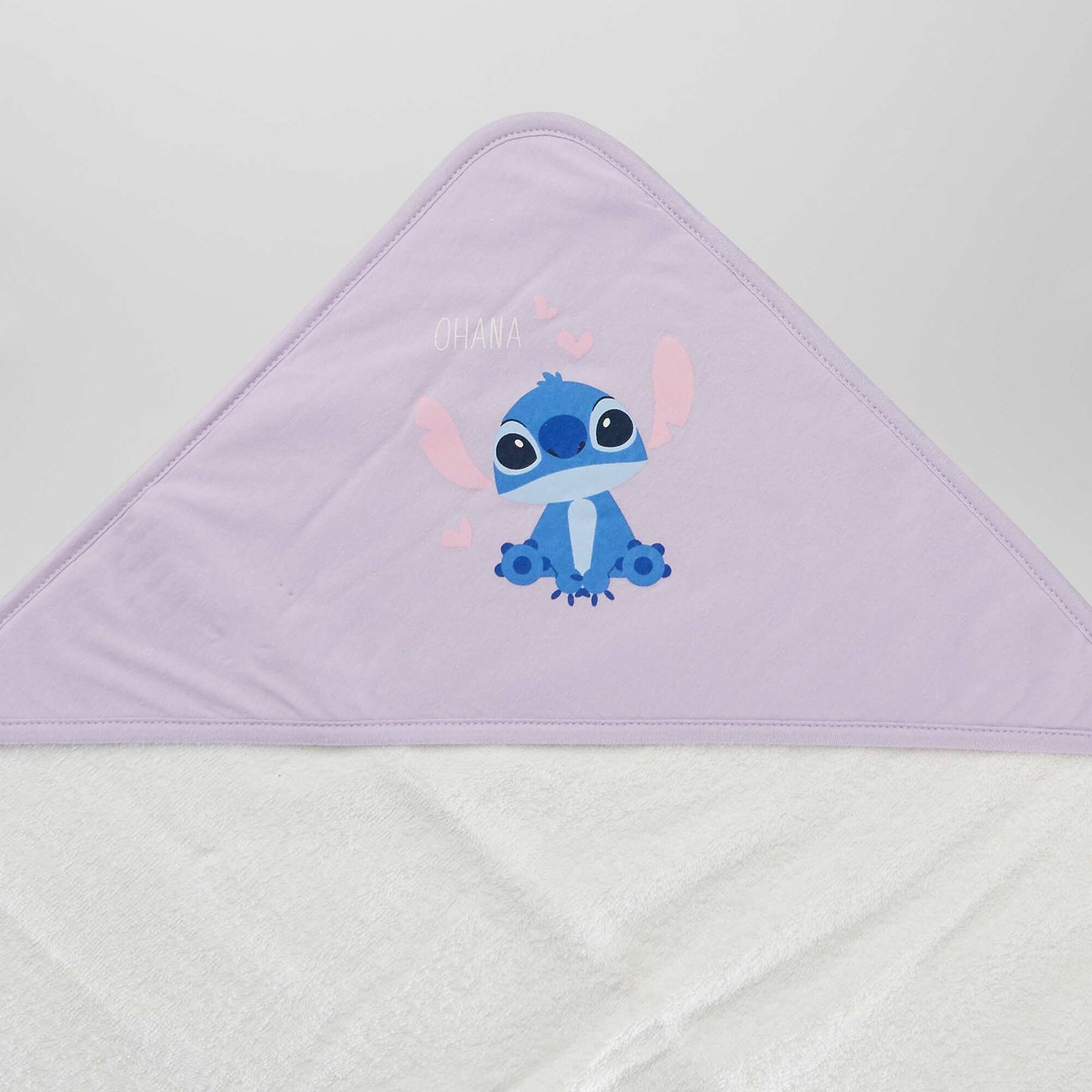 Disney hooded bath towel PURPLE