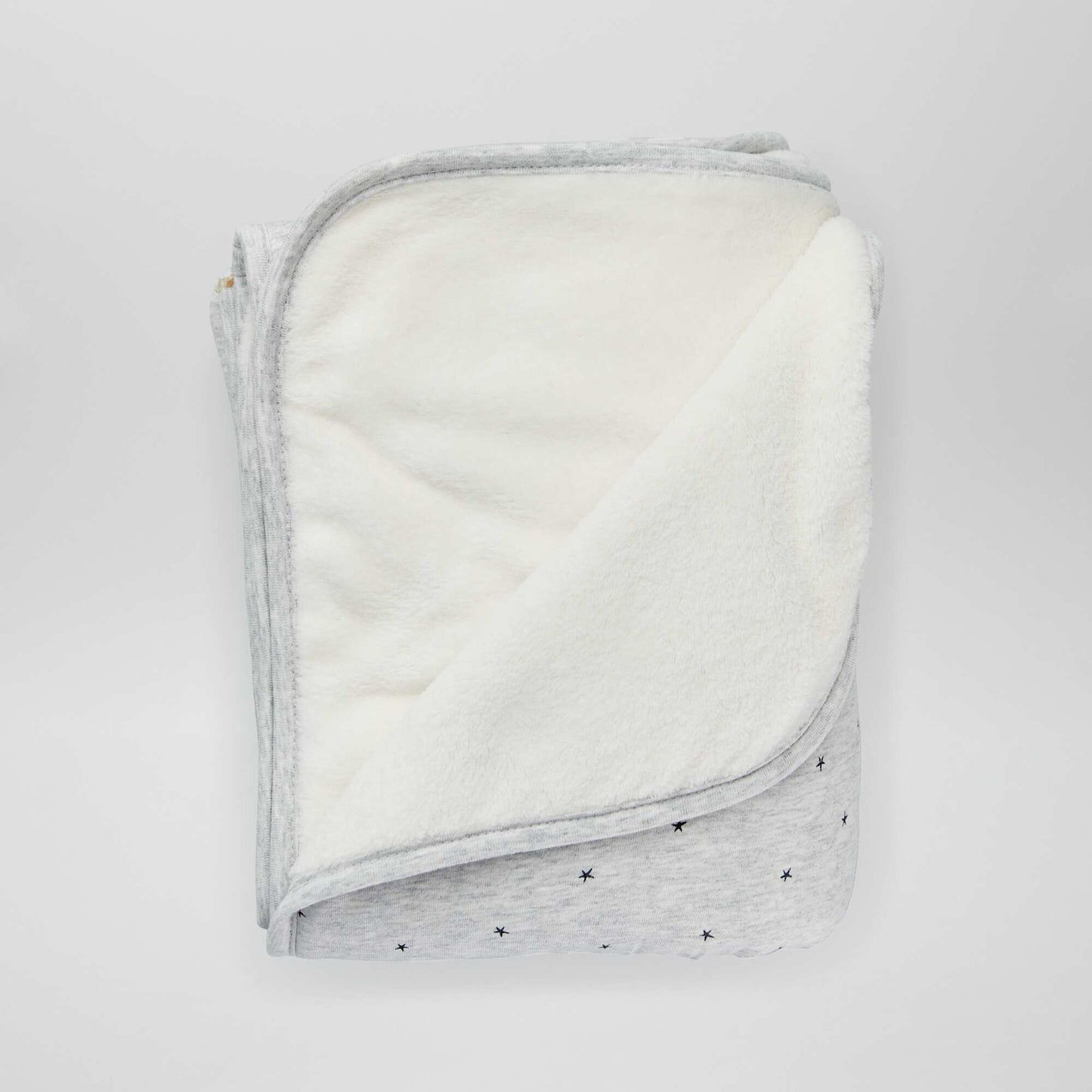 Stars jersey blanket GREY