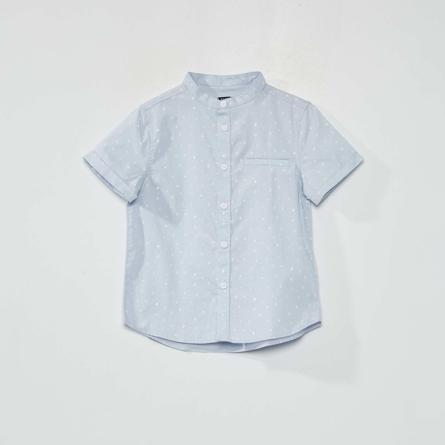 Short-sleeved shirt BLUE