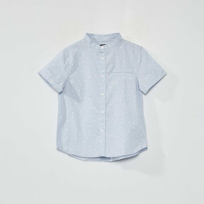 Short-sleeved shirt BLUE